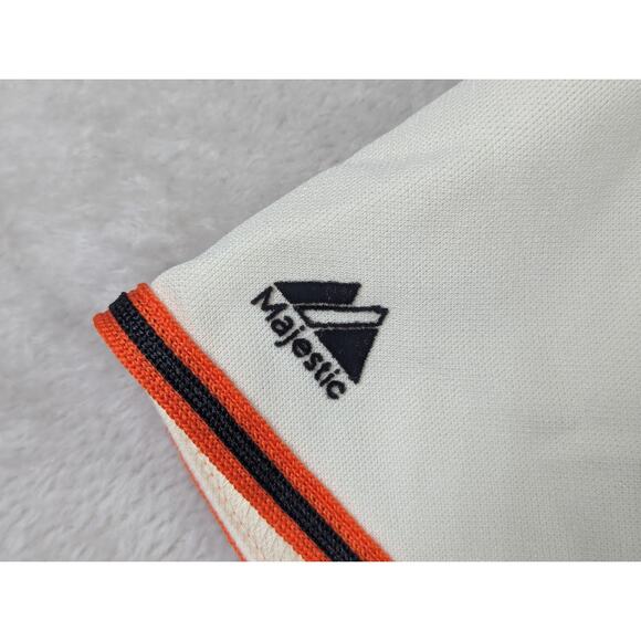 NWT 2012 World Series Patch San Francisco Giants Home Jersey Majestic Size L MLB - Picture 9 of 10